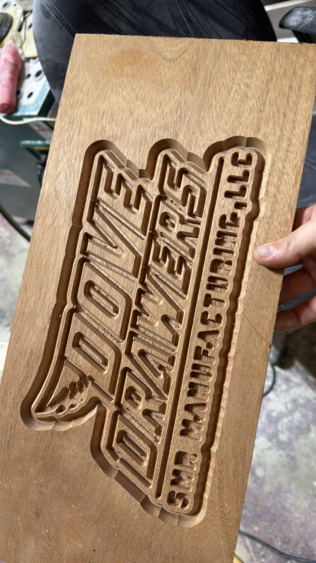 Fun with new CNC